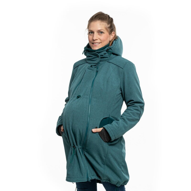 Liliputi Love 4in1 Babywearing & Maternity Coat - Mineral-3