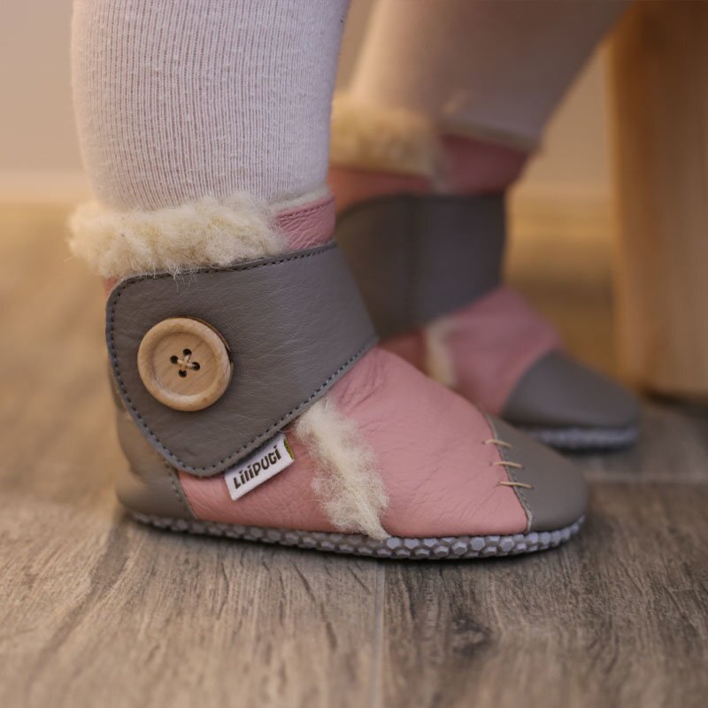 Liliputi Love Soft Paws Boots -  Pearl-5