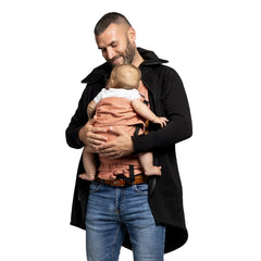 Sweat Zippé Liliputi Love Babywearing Fleece - Noir