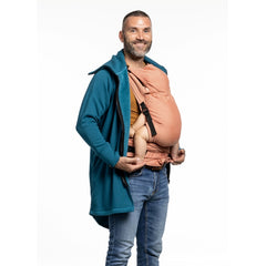 Sweat Zippé en Polaire de Portage Liliputi Love - Minéral