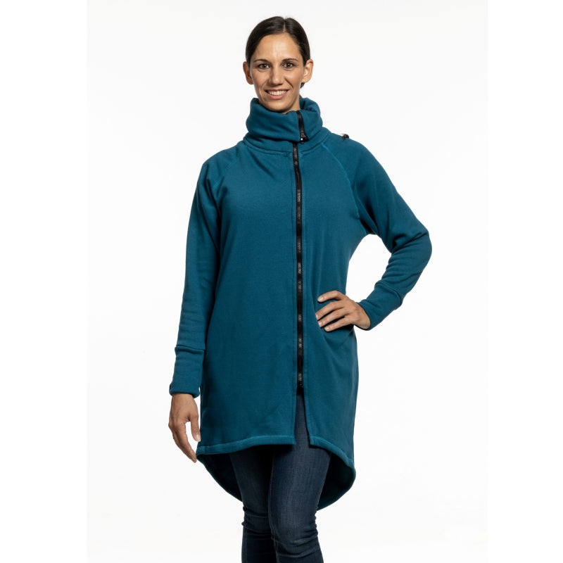 Sweat Zippé en Polaire de Portage Liliputi Love - Minéral