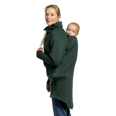 Liliputi Love Sweat-shirt zippé en polaire de portage - Forêt froide