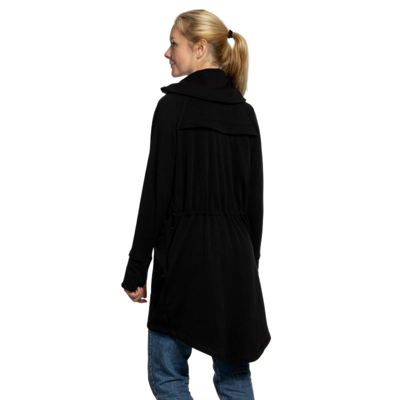 Sweat Zippé Liliputi Love Babywearing Fleece - Noir