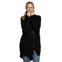 Sweat Zippé Liliputi Love Babywearing Fleece - Noir