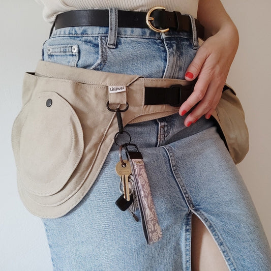 Liliputi Love Pocket Belt - Macadamia