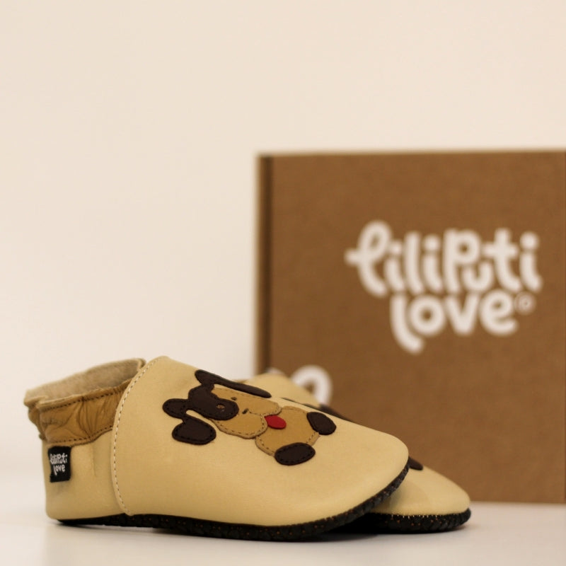 Liliputi Love Pantofi Soft Paws - Silent Birds