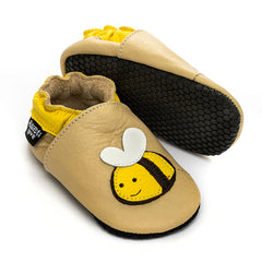 Liliputi Love Soft Paws Shoes - Beige Bee