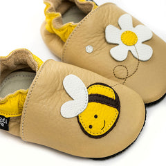 Liliputi Love Soft Paws Shoes - Beige Bee