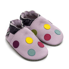 Liliputi Love Soft Paws Shoes - Rainbow Dots