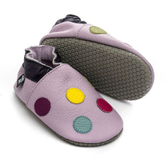 Liliputi Love Soft Paws Shoes - Rainbow Dots